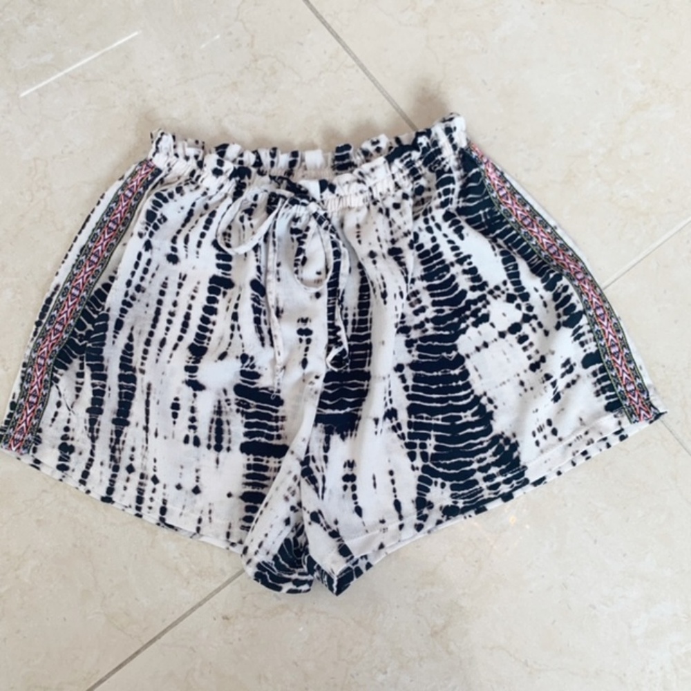 Boho Tie Dye Shorts